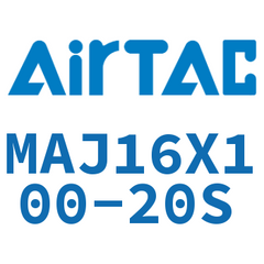 Airtac MAJ Double Rod Adjustable Stainless Steel Mini Cylinder MAJ16X100-20S — view 4