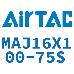 Airtac MAJ Double Rod Adjustable Stainless Steel Mini Cylinder MAJ16X100-75S — view 4
