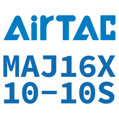 Airtac MAJ Double Rod Adjustable Stainless Steel Mini Cylinder MAJ16X10-10S — view 4