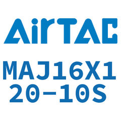 Airtac MAJ Double Rod Adjustable Stainless Steel Mini Cylinder MAJ16X120-10S — view 4