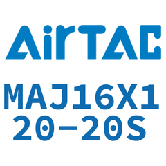 Airtac MAJ Double Rod Adjustable Stainless Steel Mini Cylinder MAJ16X120-20S — view 4