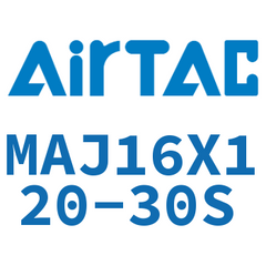 Airtac MAJ Double Rod Adjustable Stainless Steel Mini Cylinder MAJ16X120-30S — view 4