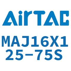 Airtac MAJ Double Rod Adjustable Stainless Steel Mini Cylinder MAJ16X125-75S — view 4