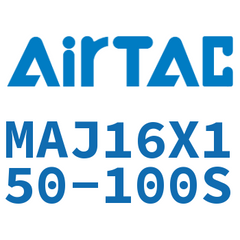 Airtac MAJ Double Rod Adjustable Stainless Steel Mini Cylinder MAJ16X150-100S — view 4