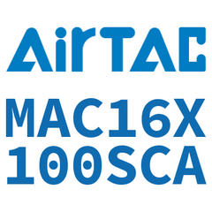 Airtac MAC Stainless Steel Mini Air Cylinder MAC16X100SCA — view 4