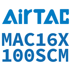Airtac MAC Stainless Steel Mini Air Cylinder MAC16X100SCM — view 5