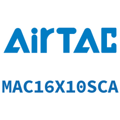 Airtac MAC Stainless Steel Mini Air Cylinder MAC16X10SCA — view 5