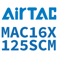 Airtac MAC Stainless Steel Mini Air Cylinder MAC16X125SCM — view 5