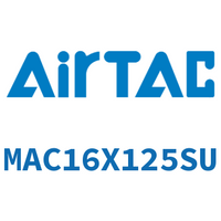 Airtac 不锈钢迷你气缸-MAC16X125SU