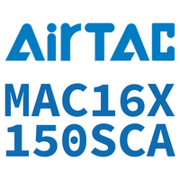 Airtac 不锈钢迷你气缸-MAC16X150SCA