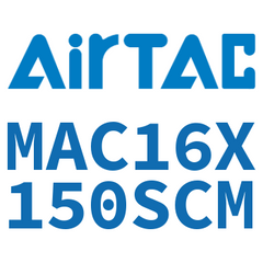 Airtac MAC Stainless Steel Mini Air Cylinder MAC16X150SCM — view 5