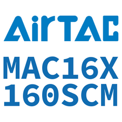Airtac MAC Stainless Steel Mini Air Cylinder MAC16X160SCM — view 5