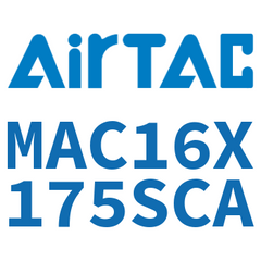 Airtac MAC Stainless Steel Mini Air Cylinder MAC16X175SCA — view 5