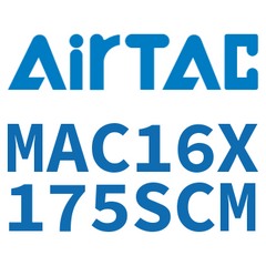Airtac MAC Stainless Steel Mini Air Cylinder MAC16X175SCM — view 5