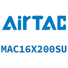 Airtac MAC Stainless Steel Mini Air Cylinder MAC16X200SU — view 5