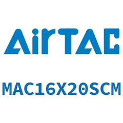 Airtac MAC Stainless Steel Mini Air Cylinder MAC16X20SCM — view 5