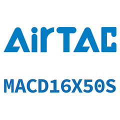 Airtac MACD Double Rod Stainless Steel Mini Cylinder with Cushion MACD16X50S — view 4