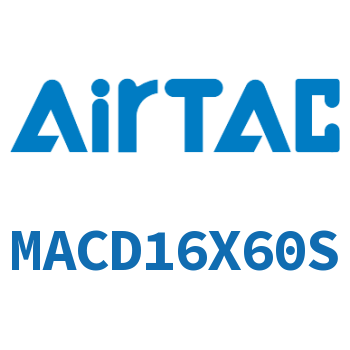 Airtac 双出带缓冲不锈钢迷你气缸-MACD16X60S