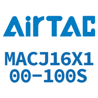 Airtac 不锈钢迷你可调气缸-MACJ16X100-100S