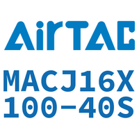 Airtac 不锈钢迷你可调气缸-MACJ16X100-40S