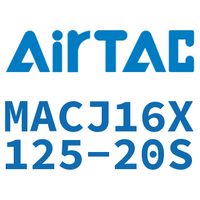 Airtac 不锈钢迷你可调气缸-MACJ16X125-20S