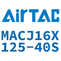 Airtac 不锈钢迷你可调气缸-MACJ16X125-40S