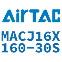 Airtac 不锈钢迷你可调气缸-MACJ16X160-30S