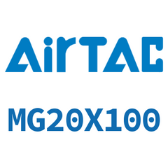 Airtac MG Stainless Steel Mini Air Cylinder MG20X100 — view 5
