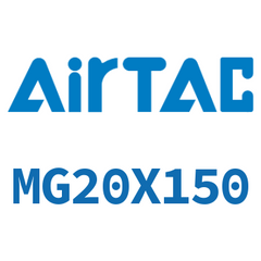 Airtac MG Stainless Steel Mini Air Cylinder MG20X150 — view 5