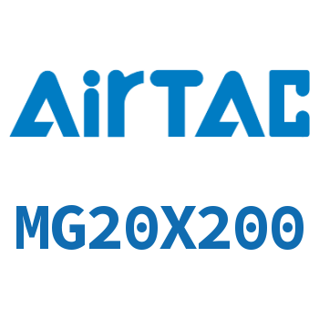 Airtac 不锈钢迷你气缸-MG20X200