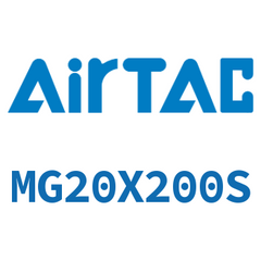Airtac MG Stainless Steel Mini Air Cylinder MG20X200S — view 5