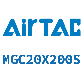 Airtac 不锈钢迷你气缸-MGC20X200S