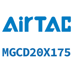 Airtac MGCD Stainless Steel Mini Air Cylinder MGCD20X175 — view 5