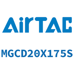 Airtac MGCD Stainless Steel Mini Air Cylinder MGCD20X175S — view 5
