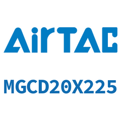 Airtac MGCD Stainless Steel Mini Air Cylinder MGCD20X225 — view 5