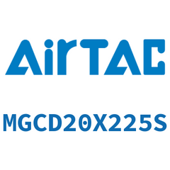 Airtac MGCD Stainless Steel Mini Air Cylinder MGCD20X225S — view 5