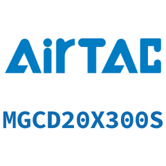 Airtac MGCD Stainless Steel Mini Air Cylinder MGCD20X300S — view 5