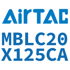 Airtac MBLC Aluminum Alloy Mini Air Cylinder MBLC20X125CA — view 5