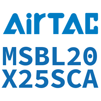 Airtac 铝合金迷你气缸-MSBL20X25SCA