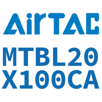 Airtac 单动铝合金迷你气缸-MTBL20X100CA