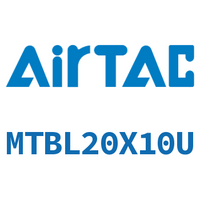 Airtac 单动铝合金迷你气缸-MTBL20X10U