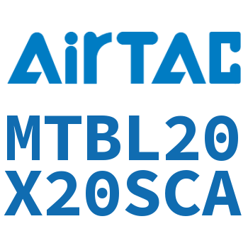 Airtac 单动铝合金迷你气缸-MTBL20X20SCA
