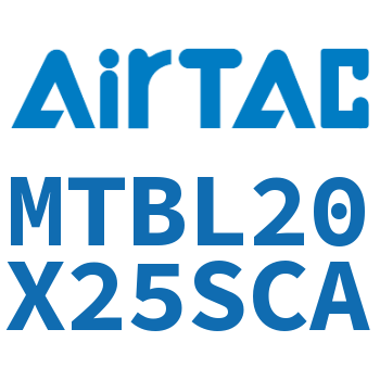 Airtac 单动铝合金迷你气缸-MTBL20X25SCA