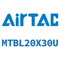 Airtac 单动铝合金迷你气缸-MTBL20X30U