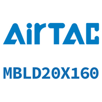 Airtac 双轴型迷你气缸-MBLD20X160