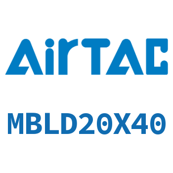 Airtac 双轴型迷你气缸-MBLD20X40