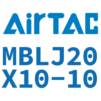 Airtac 可调铝合金迷你气缸-MBLJ20X10-10