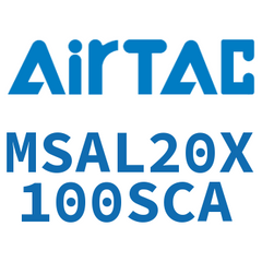 Airtac MSAL Front Single Acting Compact Cylinder MSAL20X100SCA — view 3