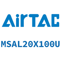 Airtac MSAL Front Single Acting Compact Cylinder MSAL20X100U — view 3