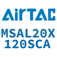 Airtac MSAL Front Single Acting Compact Cylinder MSAL20X120SCA — view 3